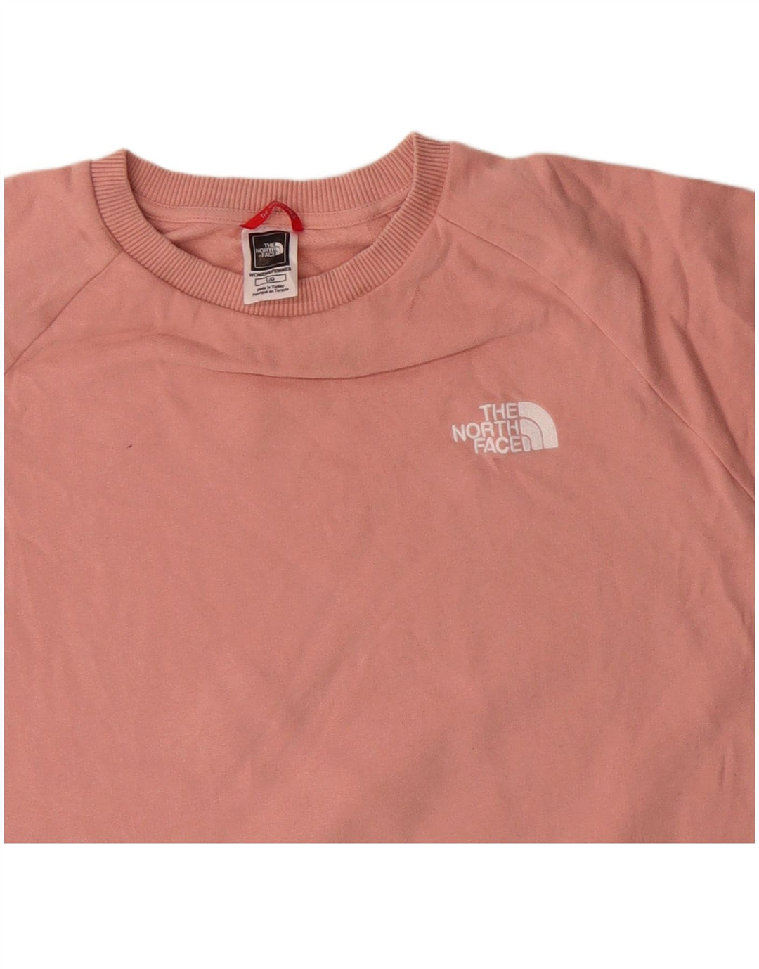 THE NORTH FACE Sweat-shirt surdimensionné pour femme UK 16 Grand coton rose