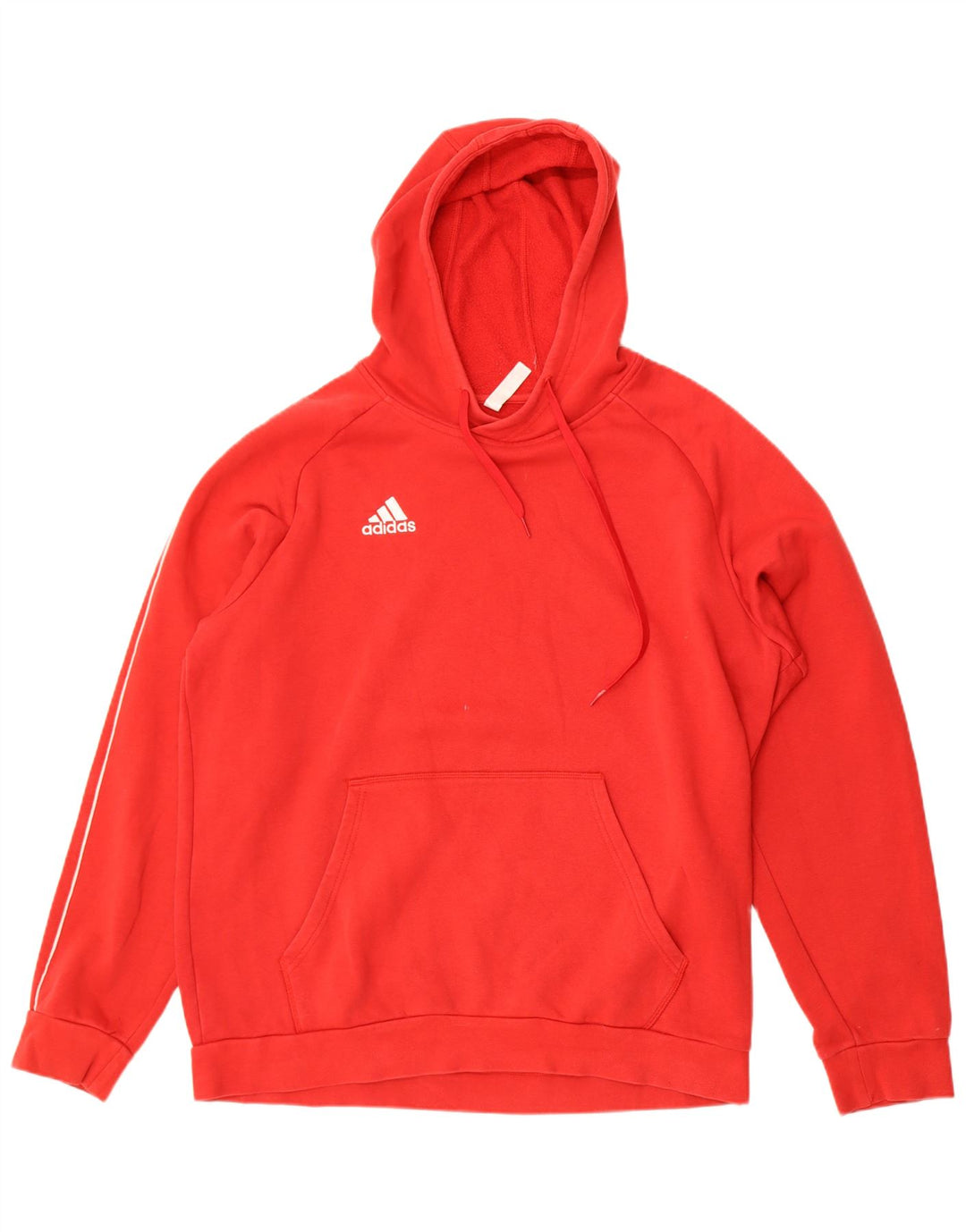 Adidas Pull à capuche pour homme XL Rouge Coton