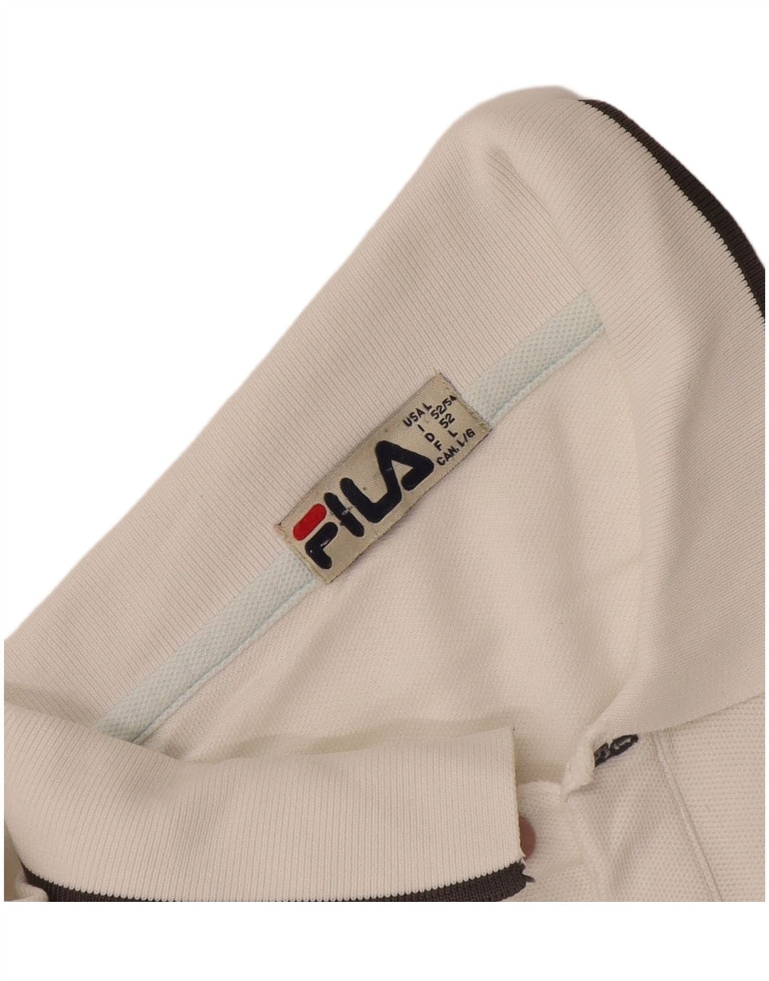 Fila Polo Homme IT 52 Large Blanc
