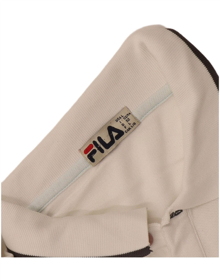 Fila Polo Homme IT 52 Large Blanc