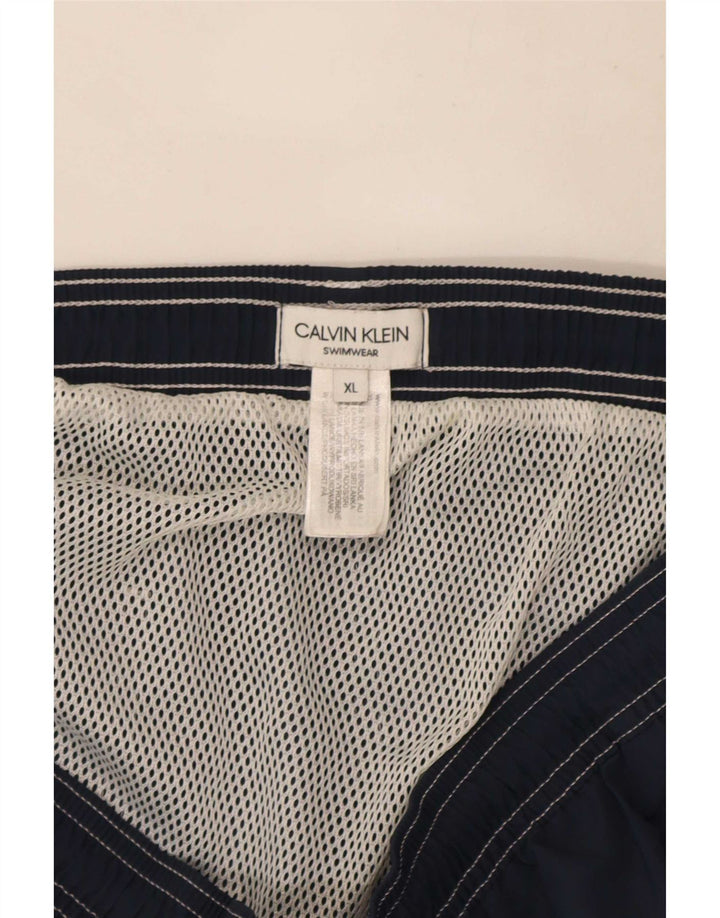 Calvin Klein Short de bain homme XL bleu marine polyester