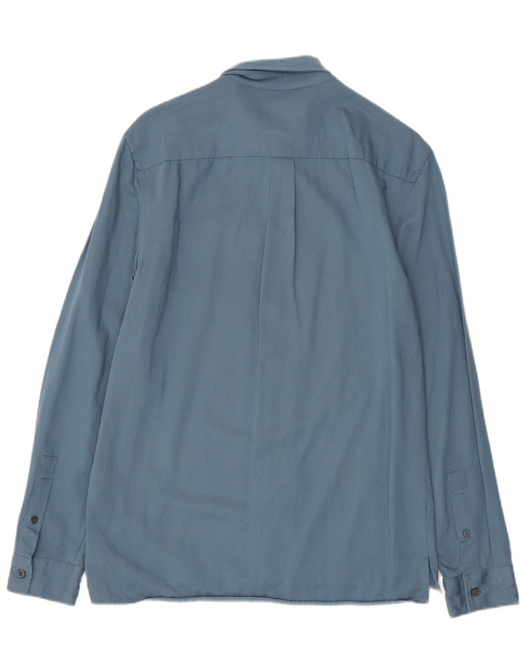 LYLE & SCOTT Mens Shirt Small Blue Modal