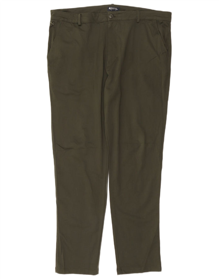 Mountain Warehouse Pantalon Chino Slim Femme W38 L30 Vert Polyester