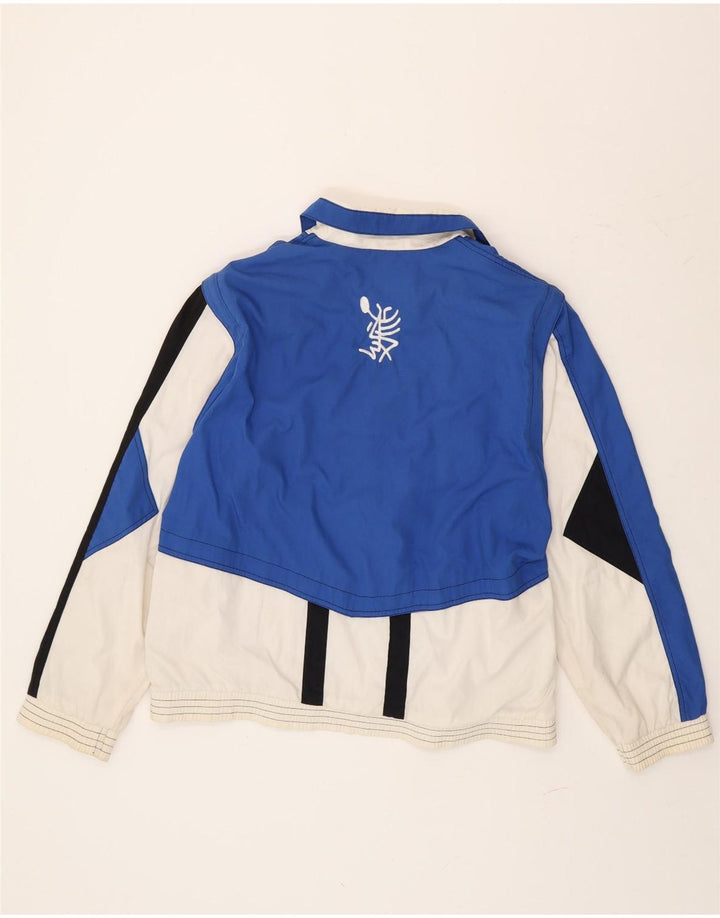 Lotto Veste de Survêtement Graphique pour Homme Grand Bleu Colorblock Polyester
