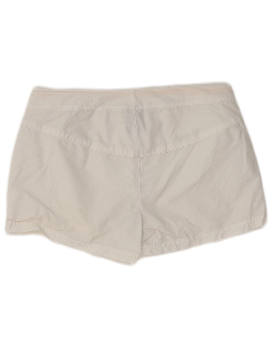 NIKE Short décontracté pour femme UK 12 Medium W32 Blanc