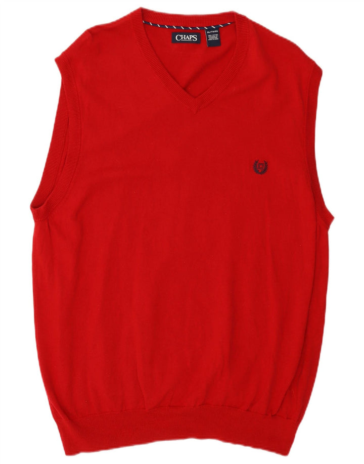 Chaps Débardeur Homme XL Rouge Coton