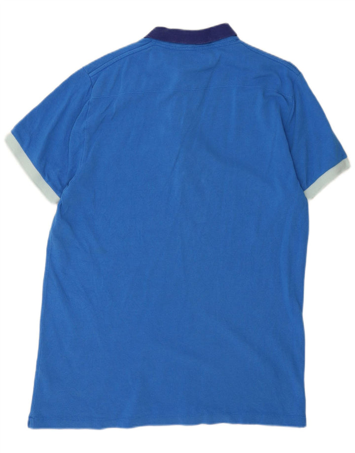 FRENCH CONNECTION Polo Homme XL Bleu Coton