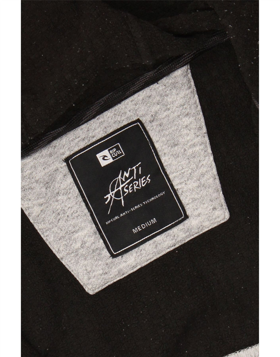 RIP CURL Pull à Capuche Zippé Homme Gris Moyen Colourblock