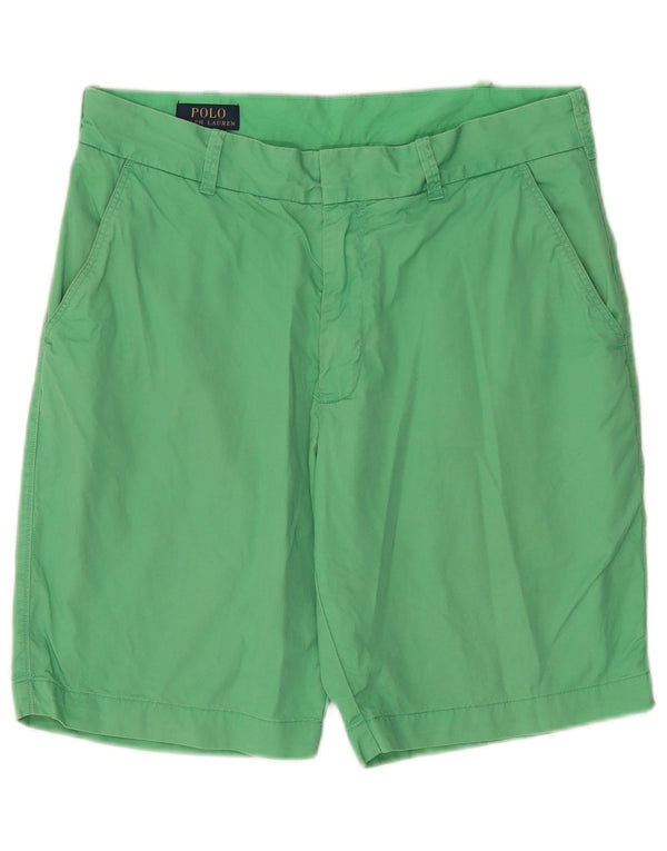 Polo Ralph Lauren Short Chino Homme W32 Coton Vert Moyen