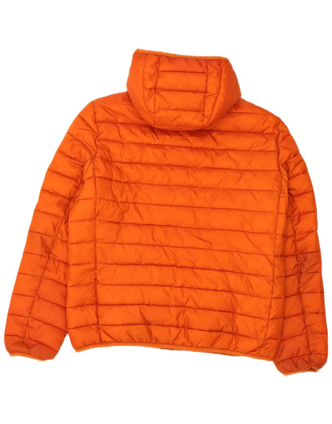 North Sails Veste matelassée à capuche pour homme UK 40 Large Orange Polyester