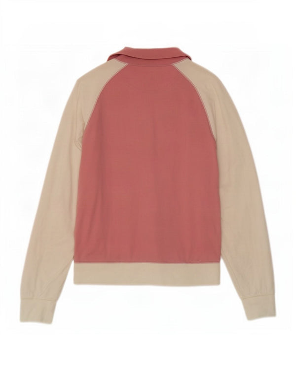 Asics Veste de survêtement pour femme UK 12 Rose moyen Colourblock Sports