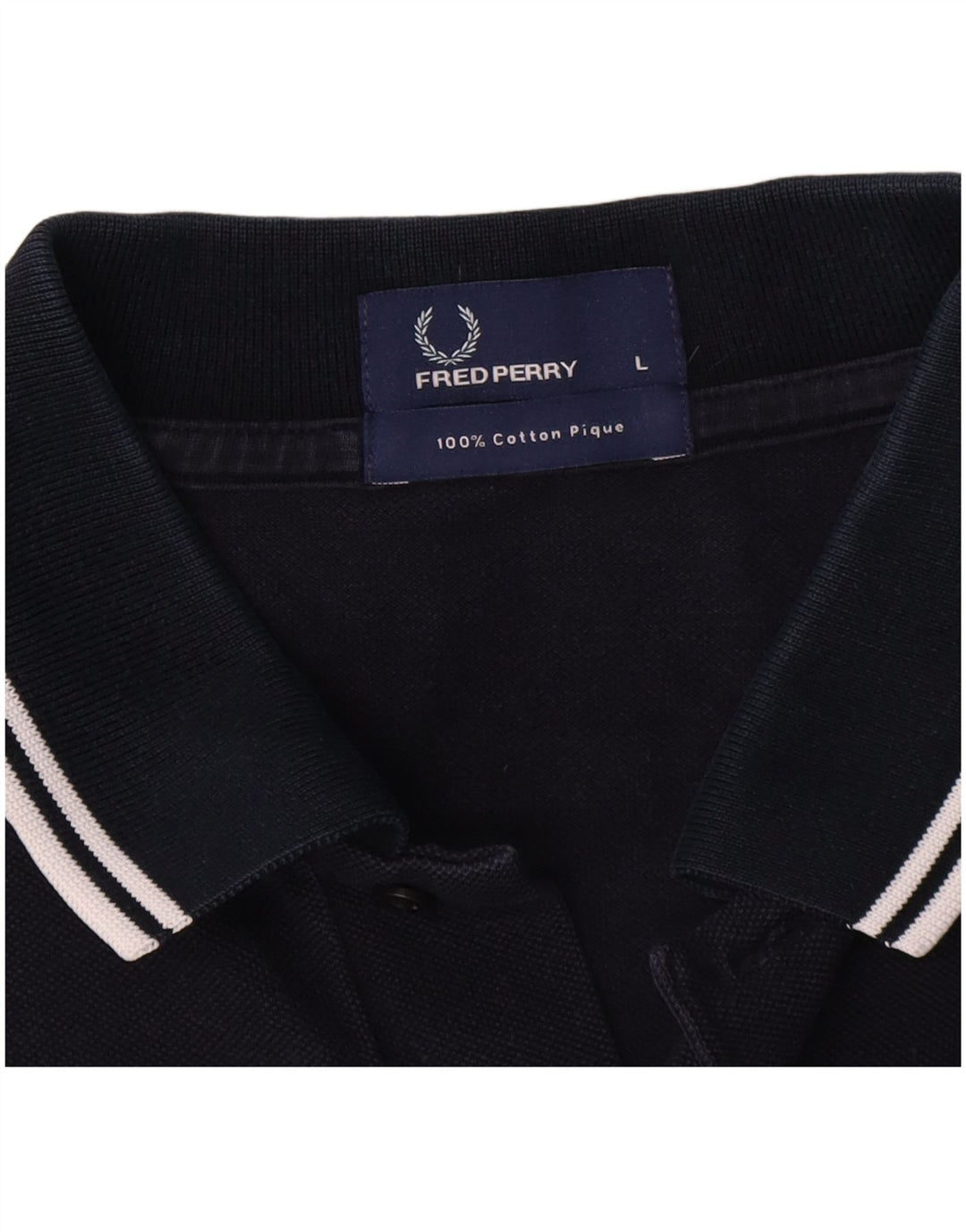 Fred Perry Polo Homme Grand Bleu Marine Coton