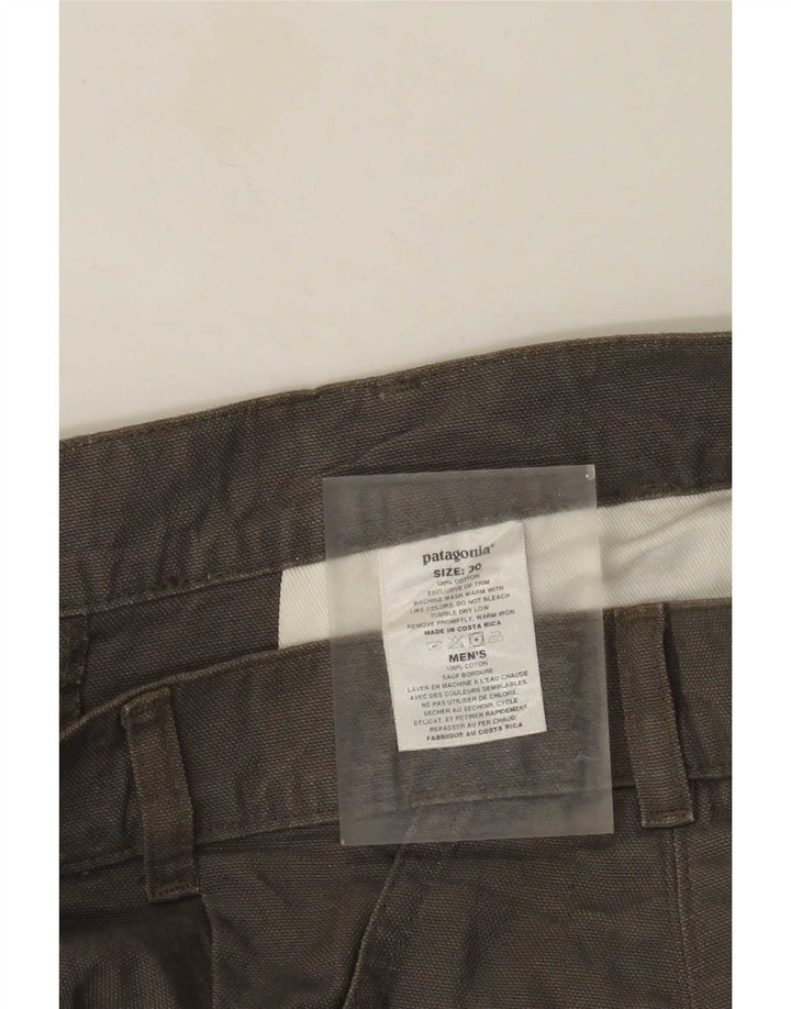 Patagonia Short Chino W30 Homme Gris Moyen Coton