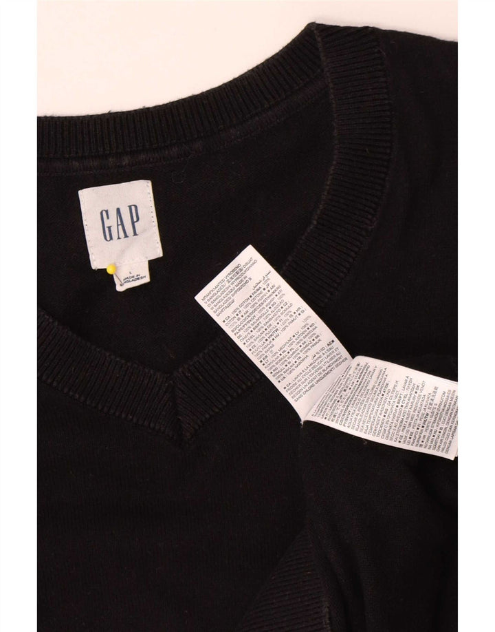 Gap Pull Col V Homme Grand Noir Coton