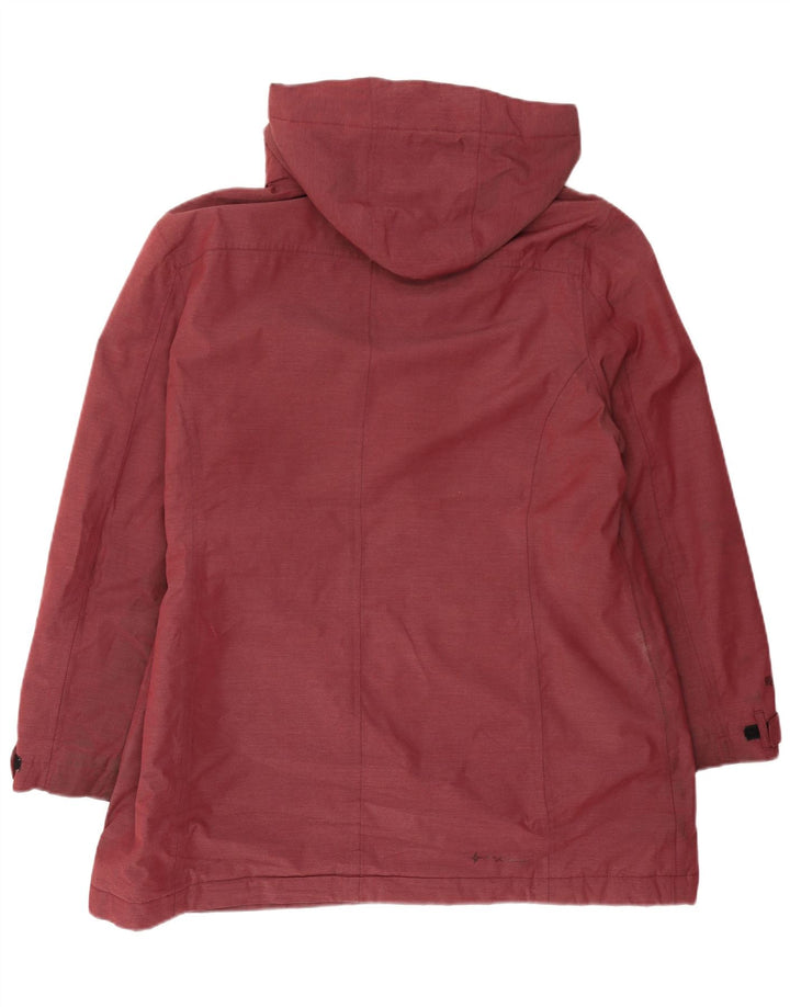 MC Kinley Veste coupe-vent à capuche pour femme UK 18 XL Bordeaux Polyester