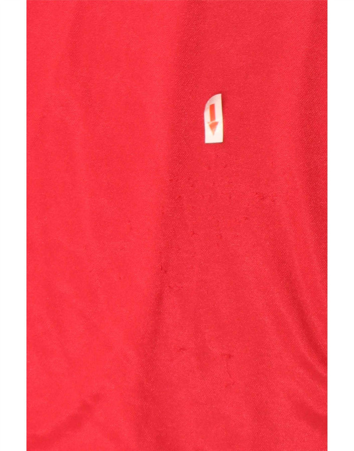 Adidas T-shirt graphique pour hommes XL Rouge Colorblock Polyester