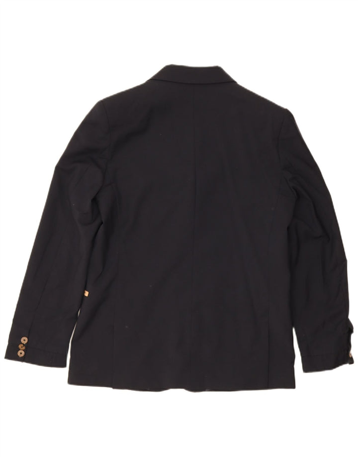 ALVIERO MARTINI Veste Blazer 3 Boutons Garçon 13-14 Ans XL Bleu Marine