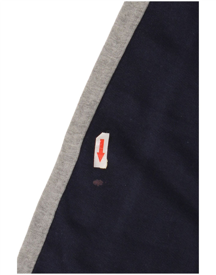 Champion Sweat-Shirt Graphique Homme Bleu Marine Moyen Colourblock