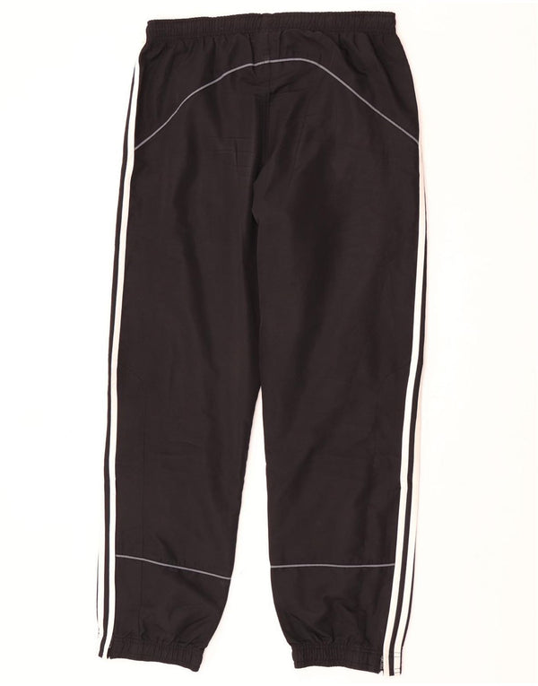 Adidas Pantalon de survêtement pour homme UK 40/42 Medium Noir Polyester