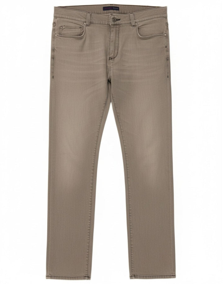 Trussardi Jean Slim W31 L33 Gris Coton Homme