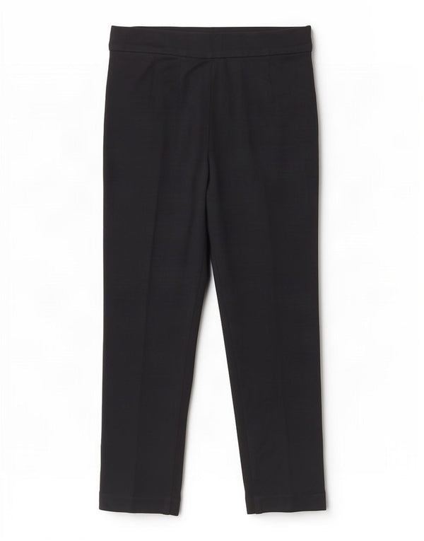 Marks & Spencer Pantalon décontracté pour femme UK 10 Small W27 L26 Bleu marine