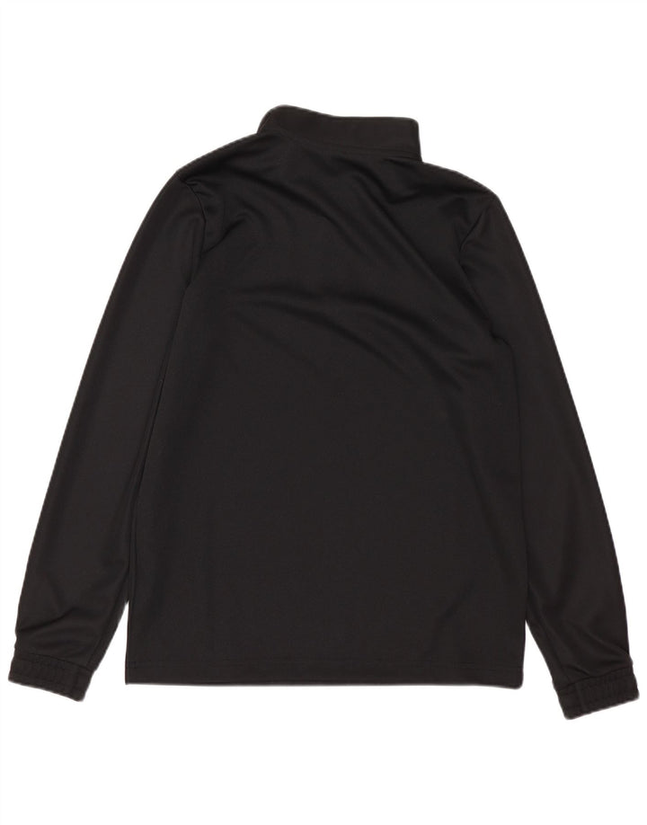 Adidas Garçons Aeroready Zip Neck Pull Survêtement Top 11-12 ans Noir