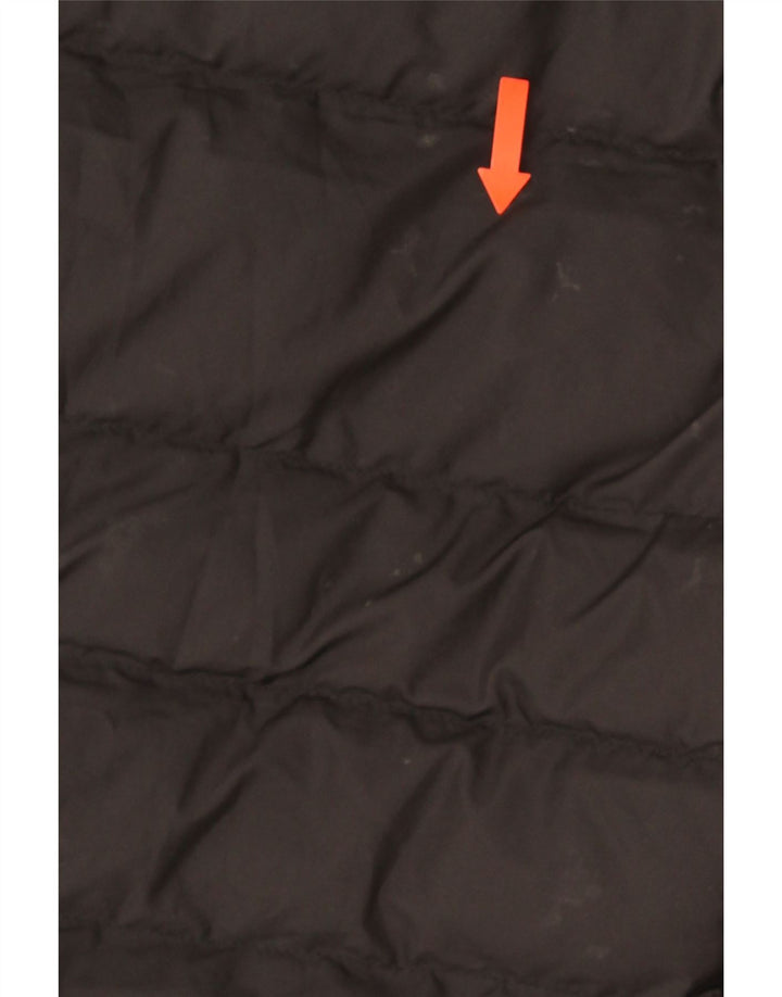 Puma Veste rembourrée pour femme UK 14 Medium Noir Polyester