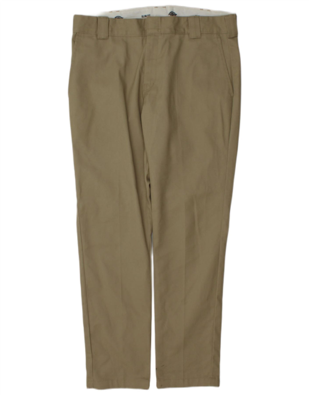 Dickies Pantalon Chino Coupe Slim Homme W34 L32 Kaki Polyester