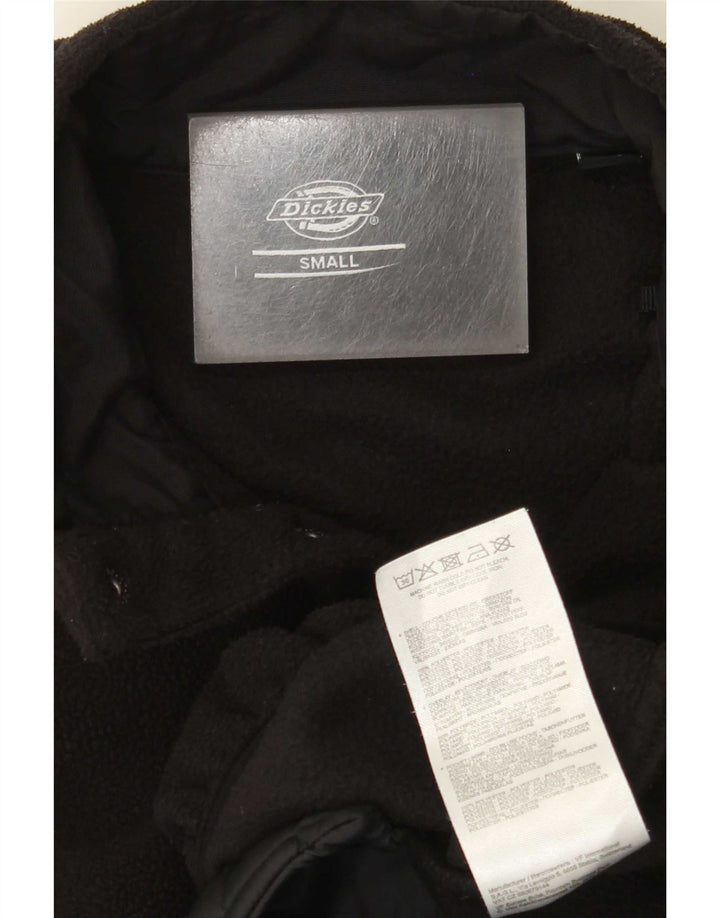 Dickies Pull polaire à col boutonné pour homme Petit Noir Polyester