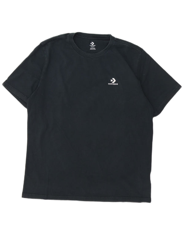 Converse T-Shirt Homme Noir Taille L