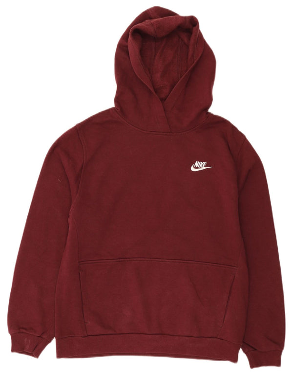 Nike Pull à capuche pour garçon 13-14 ans XL Bordeaux Coton