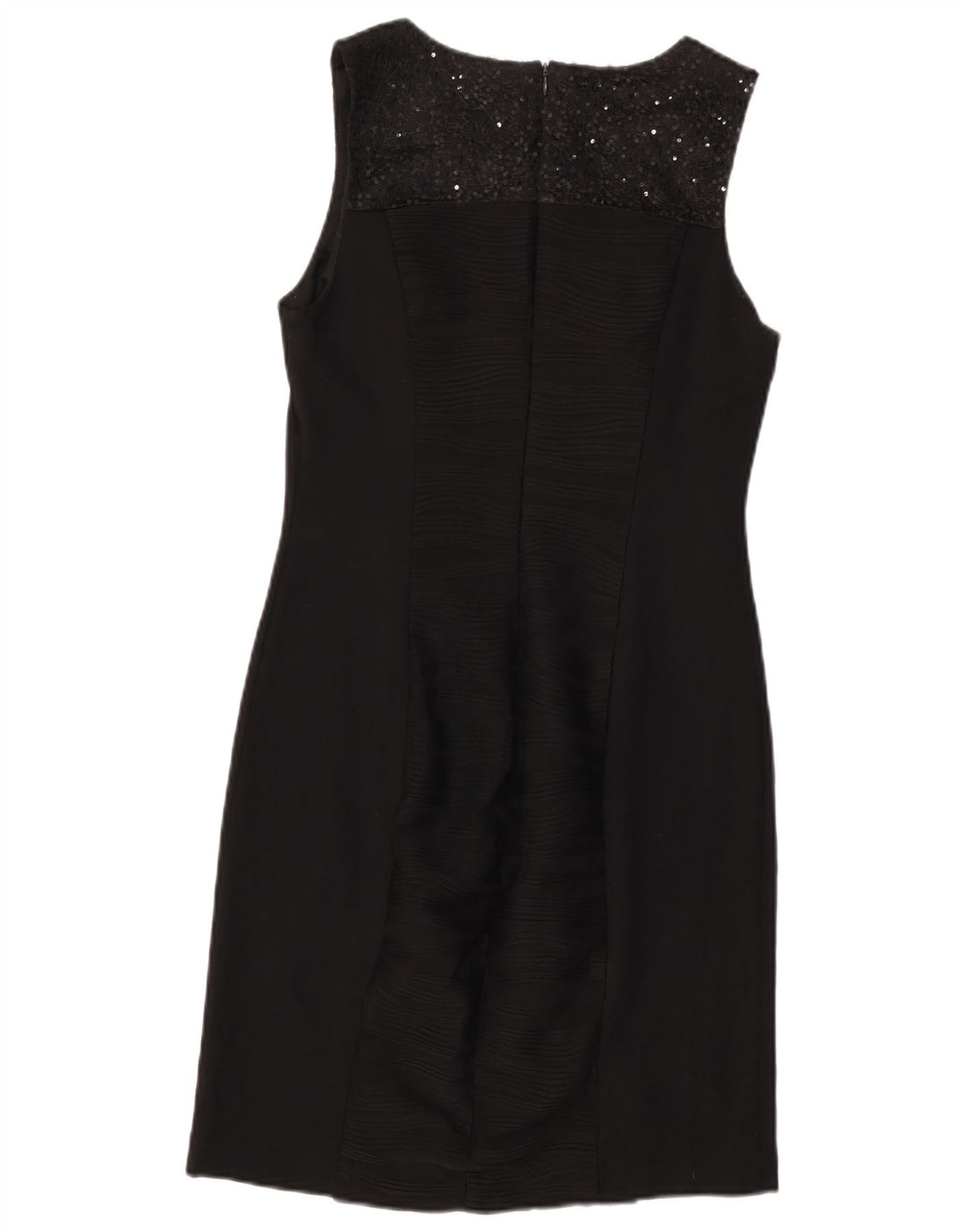 CALVIN KLEIN Robe fourreau sans manches pour femme US 8 Medium Noir