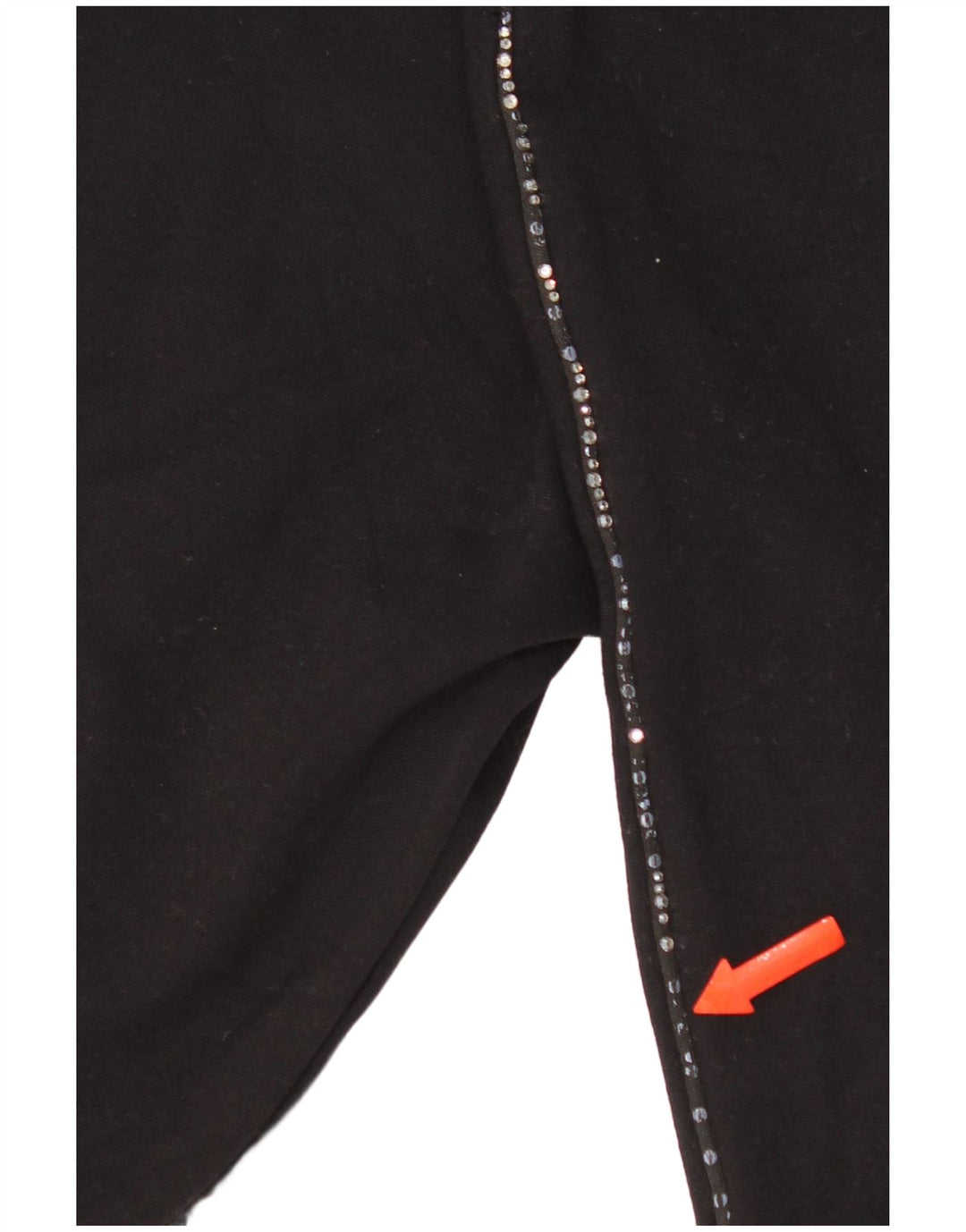 Marks & Spencer Legging court pour femme UK 8 Small Noir Viscose
