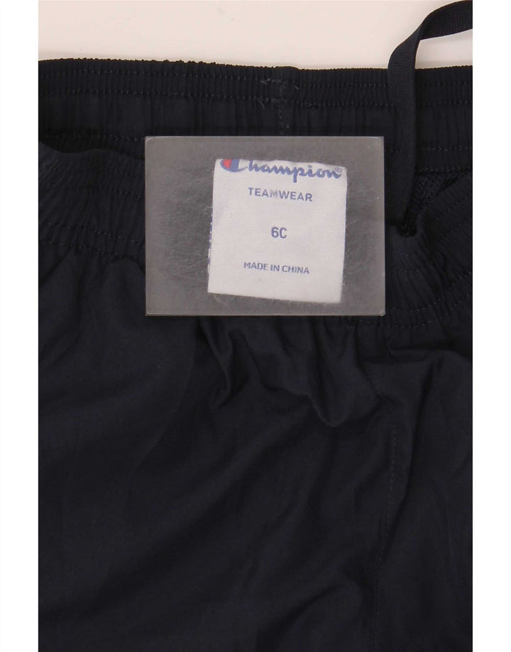 Champion Pantalon de survêtement garçon 5-6 ans Bleu marine Polyester
