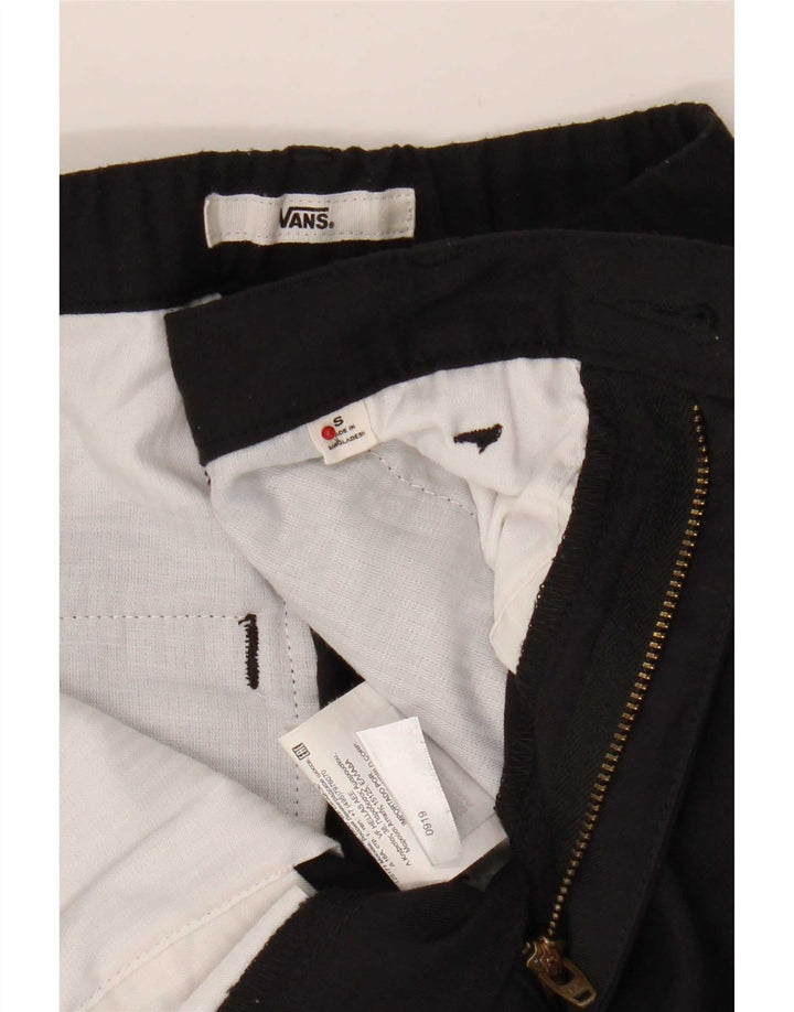 Vans Pantalon cargo droit pour homme Small W29 L28 Noir Polyester