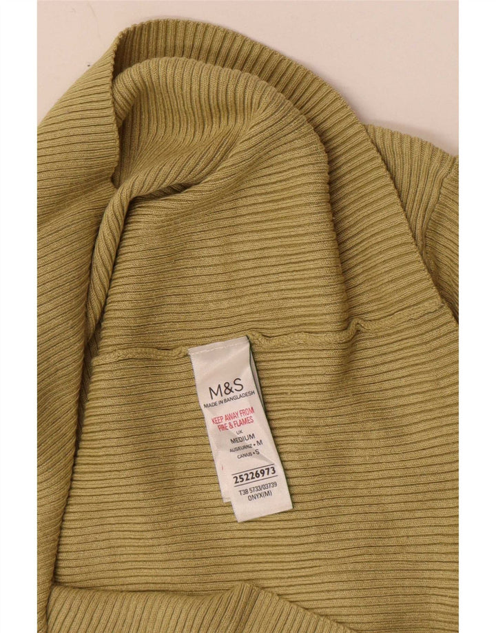 Marks & Spencer T-Shirt Femme UK 12 Beige Moyen Viscose