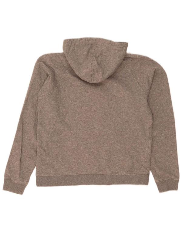Champion Pull à capuche graphique pour femme UK 14 Gris moyen Coton