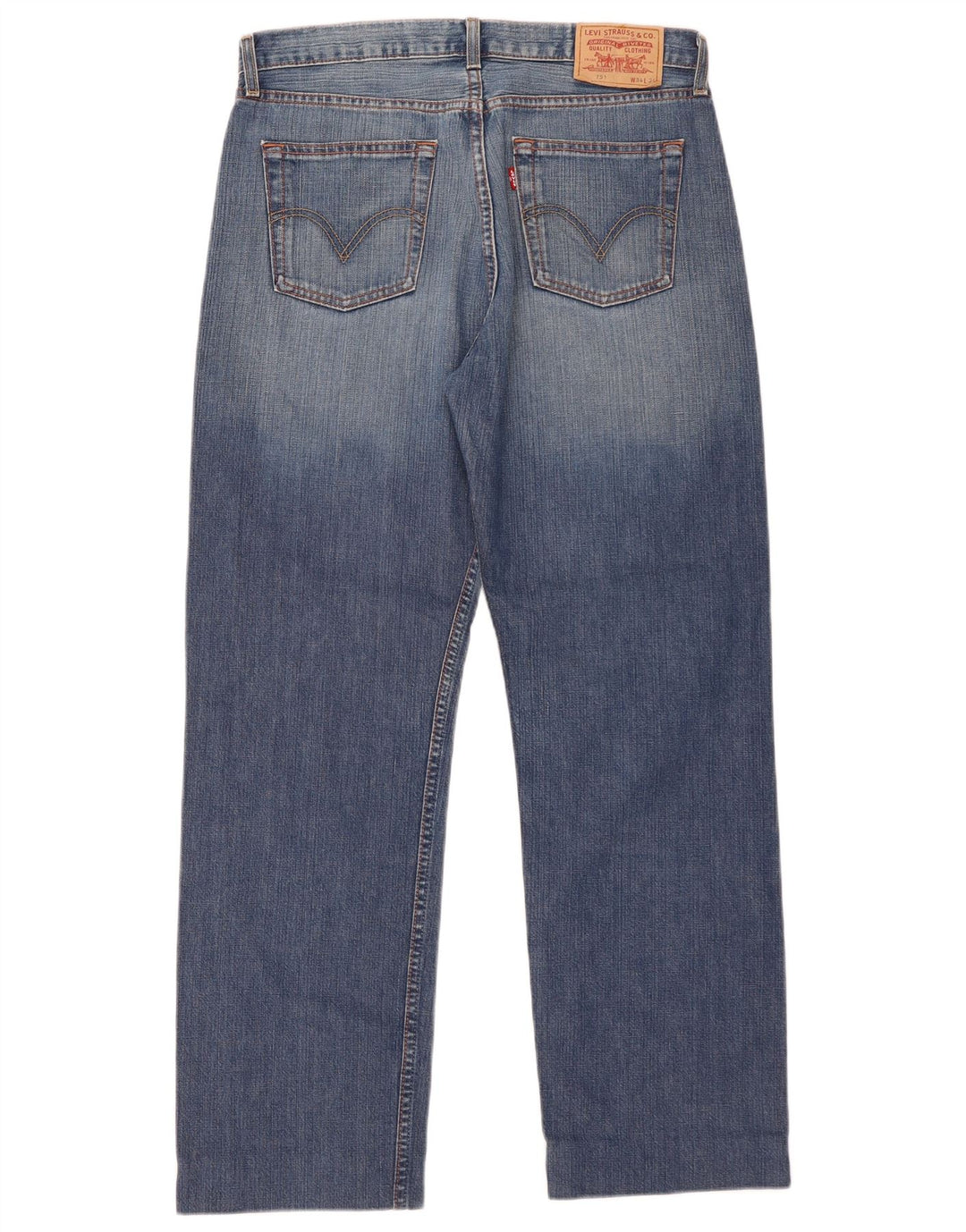 Levi's Jean Droit 751 Homme Bleu W34 L30 Coton