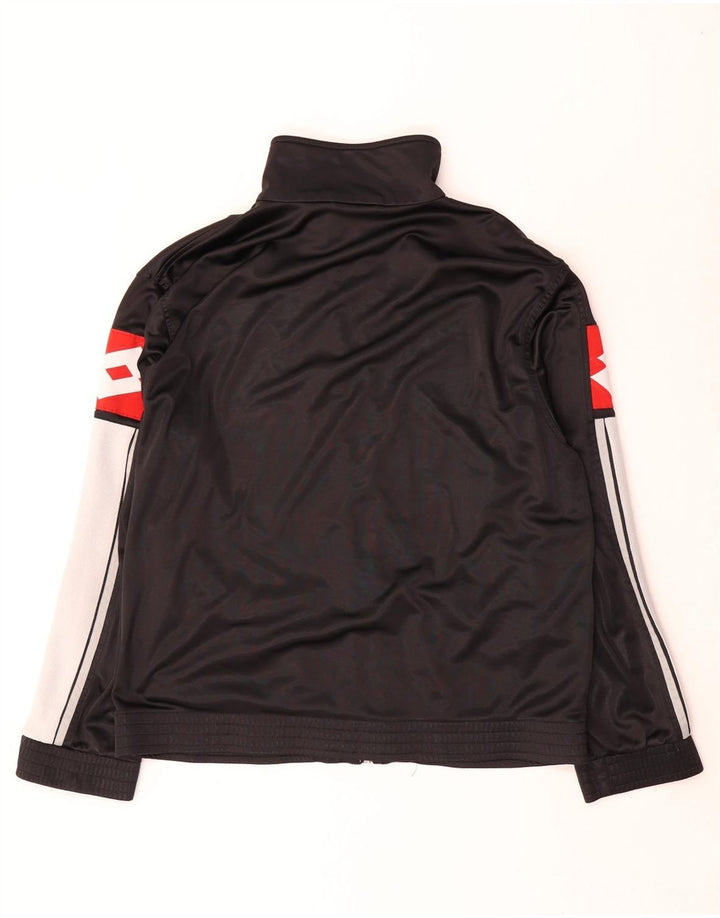 Lotto Veste de survêtement graphique pour homme XL Noir Colorblock Polyester