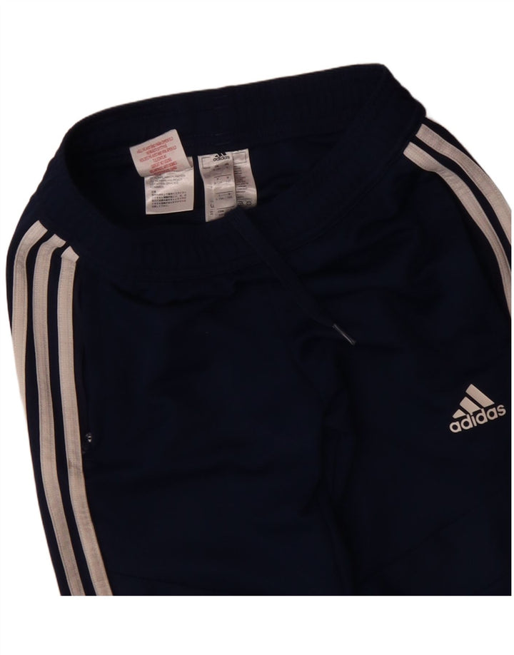 ADIDAS Pantalon de survêtement Aeroready garçon 9-10 ans bleu marine polyester