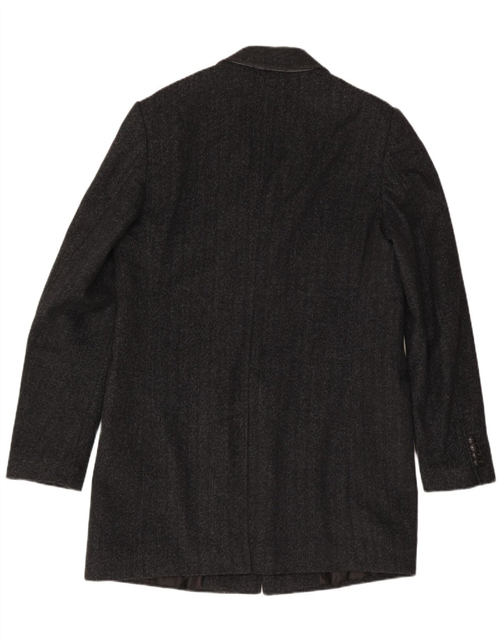 Benetton Manteau Homme UK 36 Petit Gris