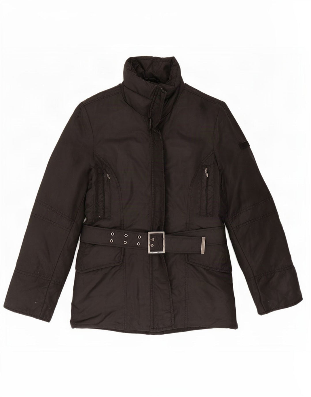 PEUTEREY Veste matelassée Femme IT 44 Nylon Noir Moyen