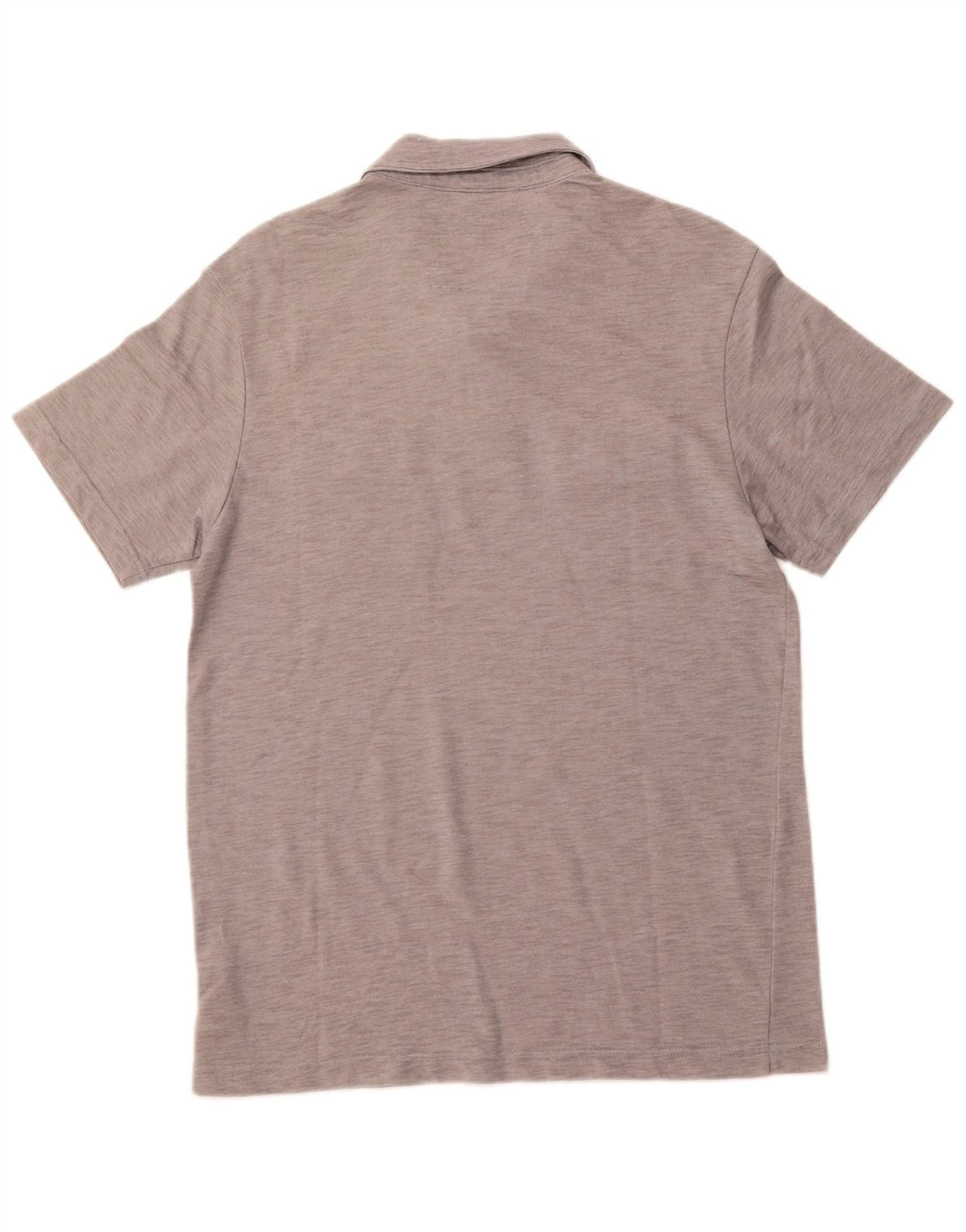 GUESS Polo militaire pour homme en coton à fines rayures gris