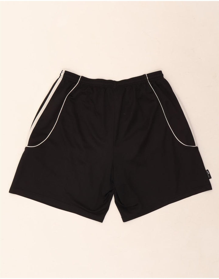 Adidas Short de sport Climalite pour homme, grand, noir, polyester