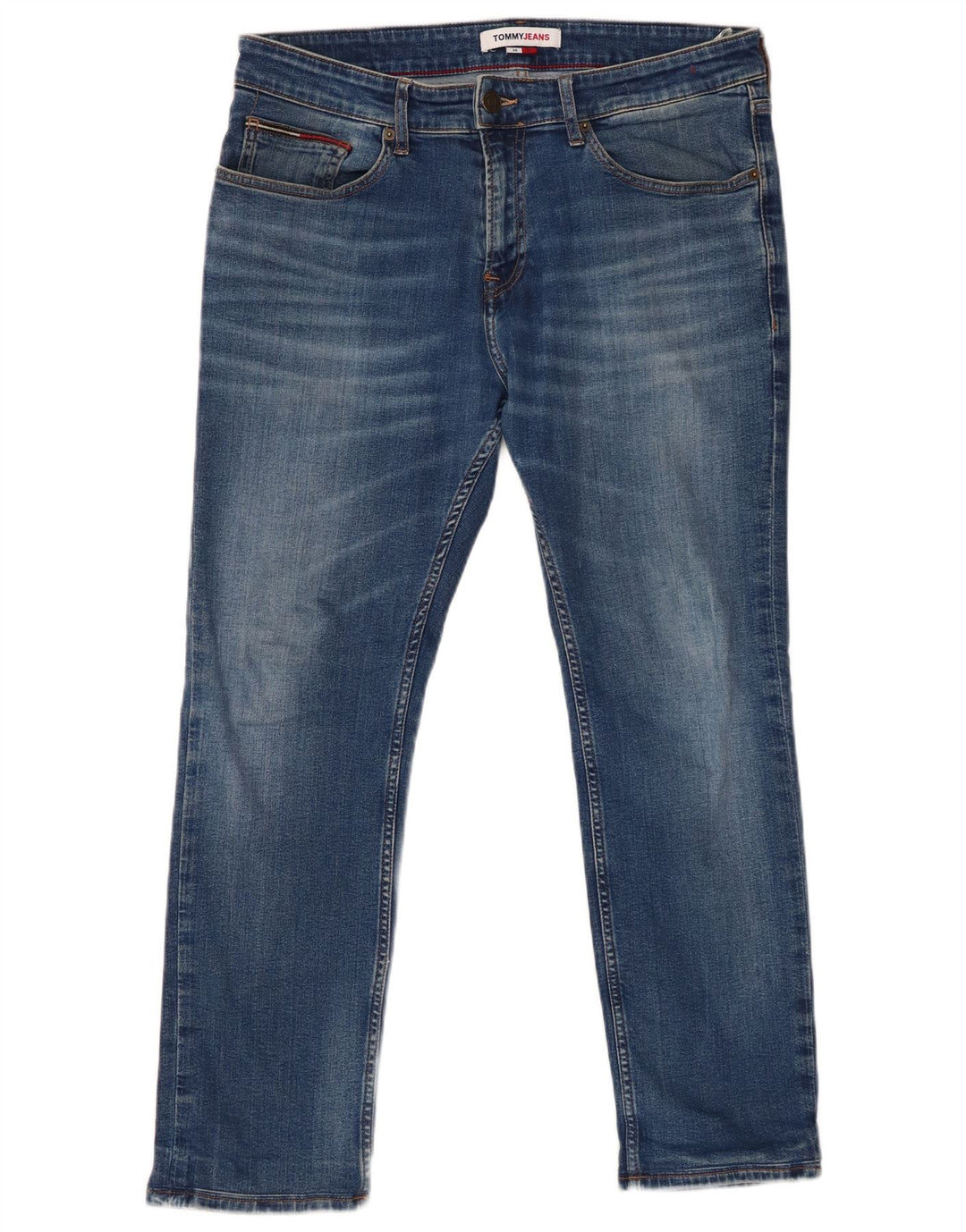 TOMMY HILFIGER Jean Slim Homme W34 L27 Bleu Coton