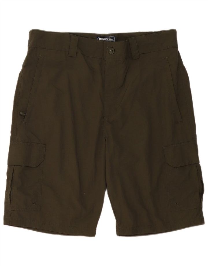 Mountain Warehouse Short Cargo Femme W34 Large Kaki Polyamide