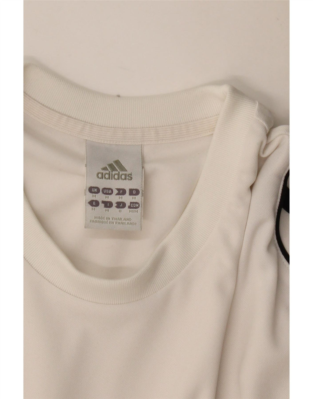 ADIDAS Tee-Shirt Climalite Homme Blanc Moyen