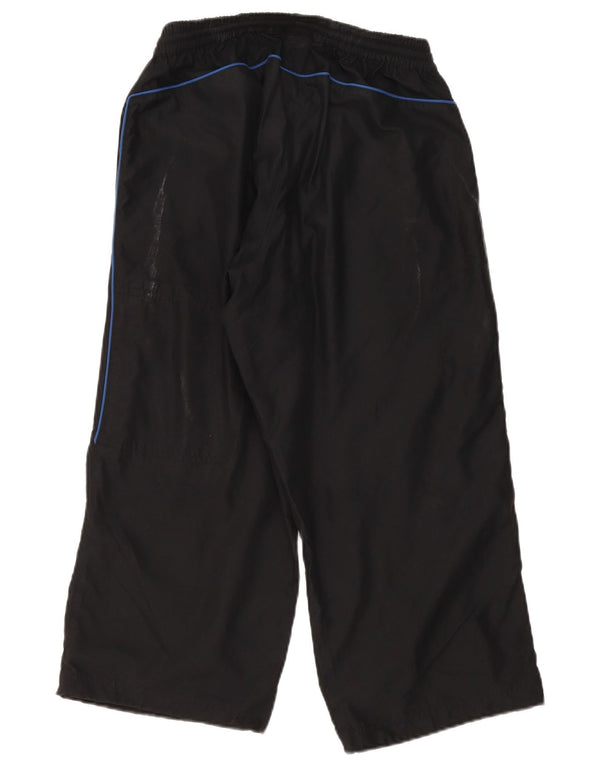 Fila Pantalon de survêtement Capri Femme UK 14 Large Noir Polyester