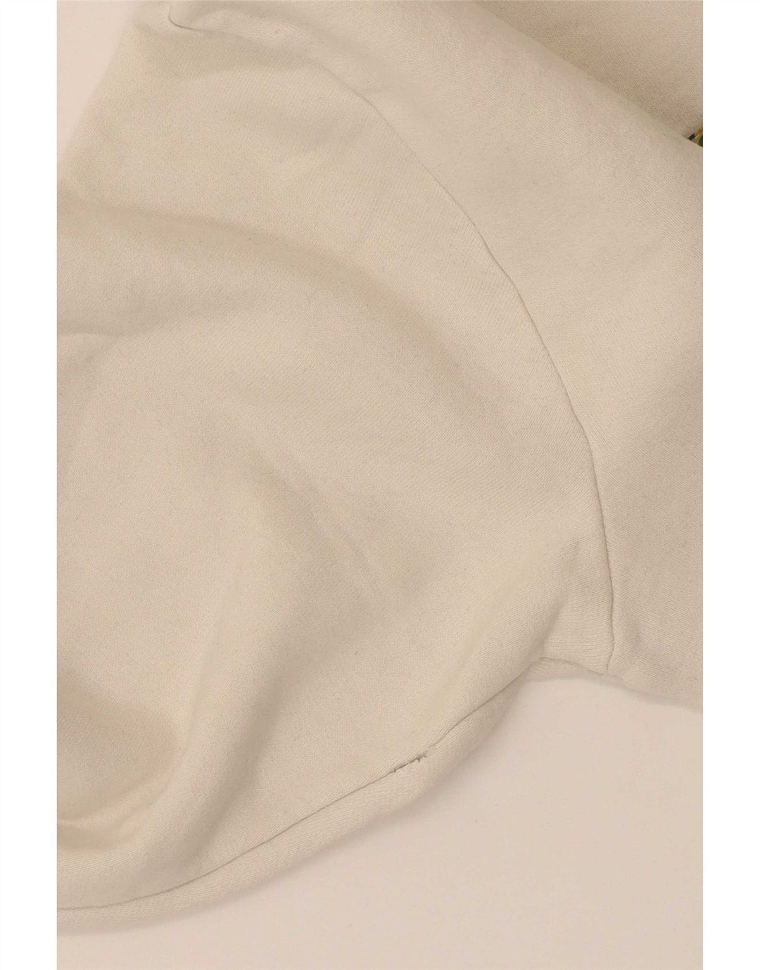 Superdry Sweat-shirt graphique en coton blanc cassé moyen