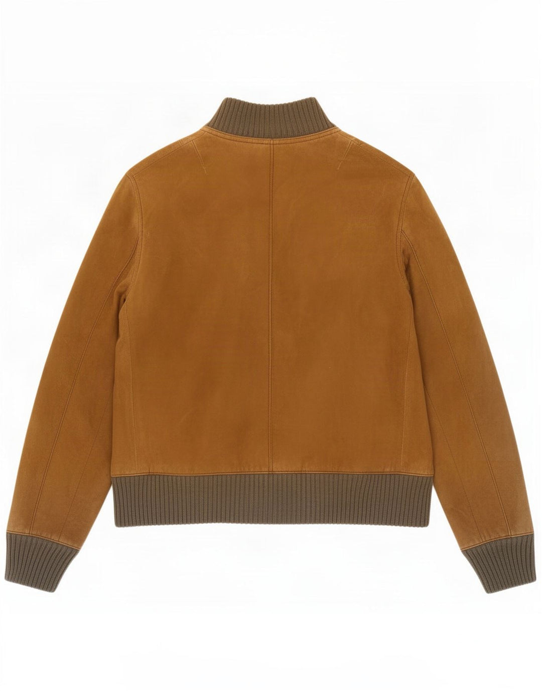 veste bomber en daim vintage pour homme UK 34 XS Marron